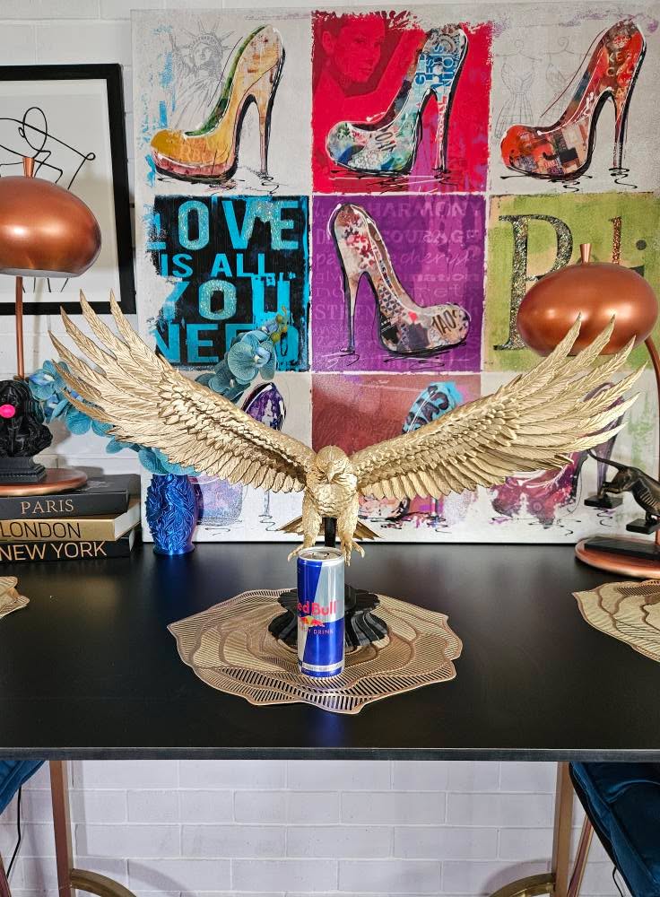 Sovereign Eagle Sculpture – 70cm Wingspan