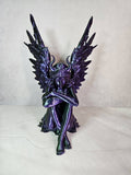 Fallen Angel Sculpture – Tri Colour Silk