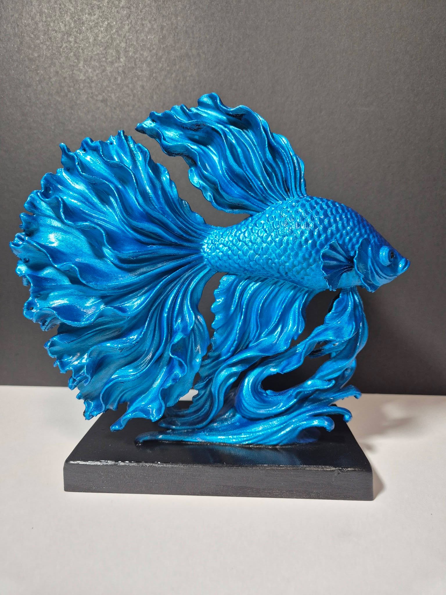 Jewel Betta Fish Sculpture – 22cm