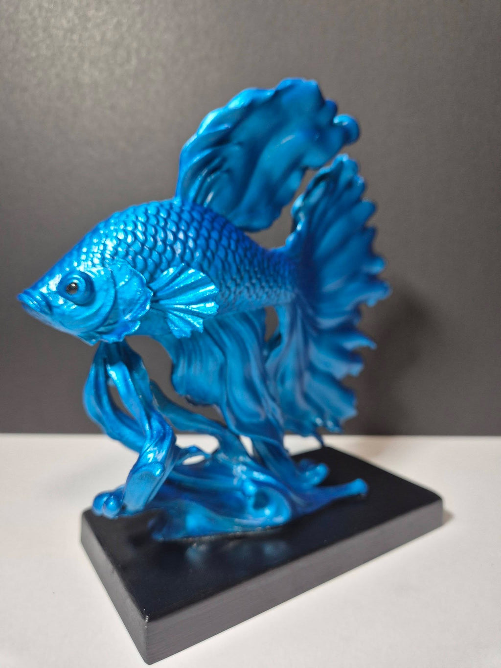 Jewel Betta Fish Sculpture – 22cm