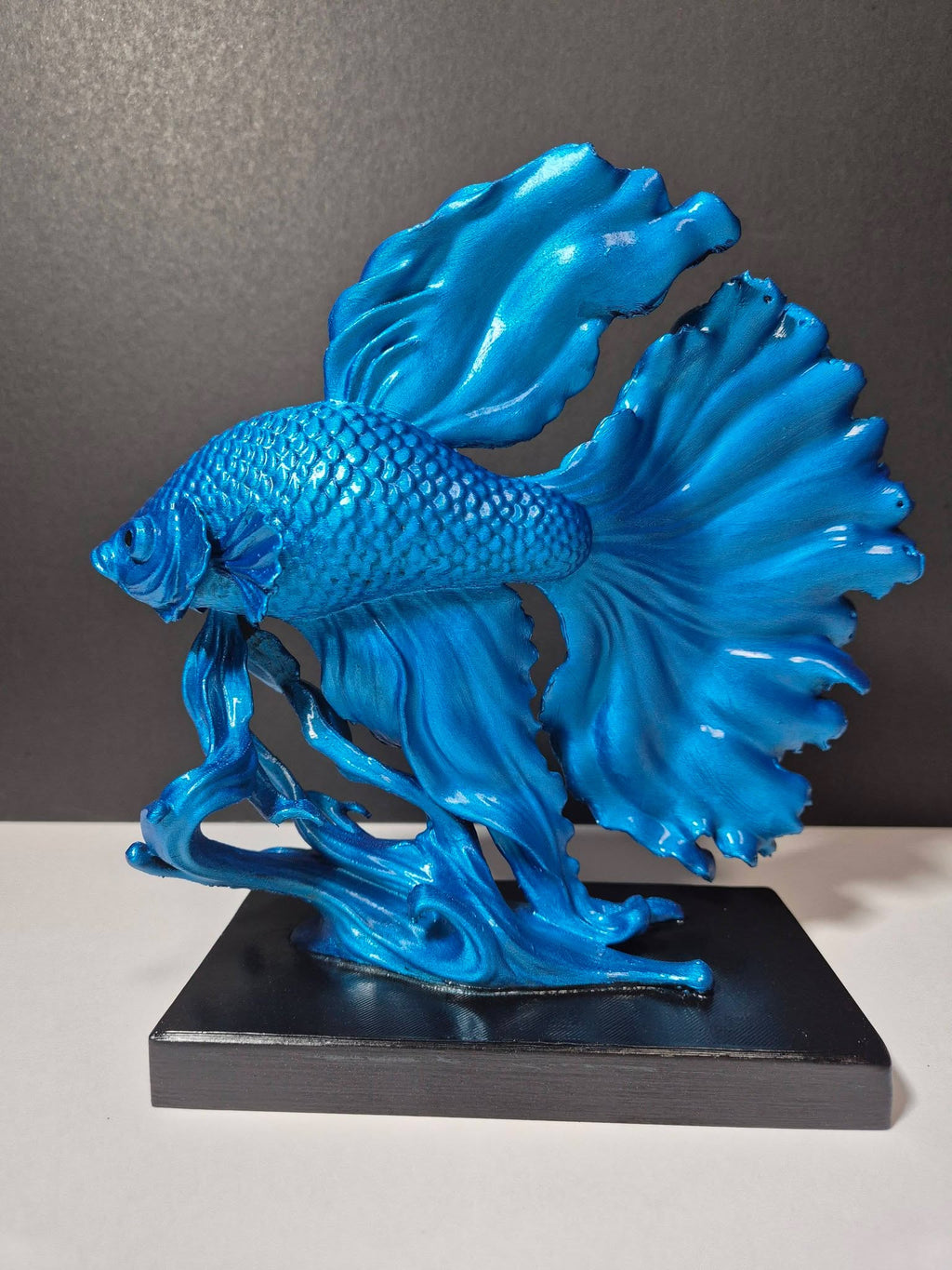 Jewel Betta Fish Sculpture – 22cm