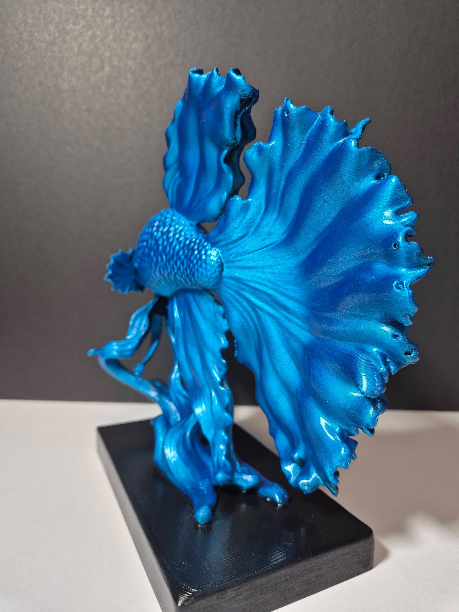 Jewel Betta Fish Sculpture – 22cm