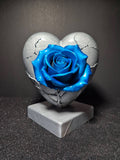 Rose Heart Sculpture – 18cm