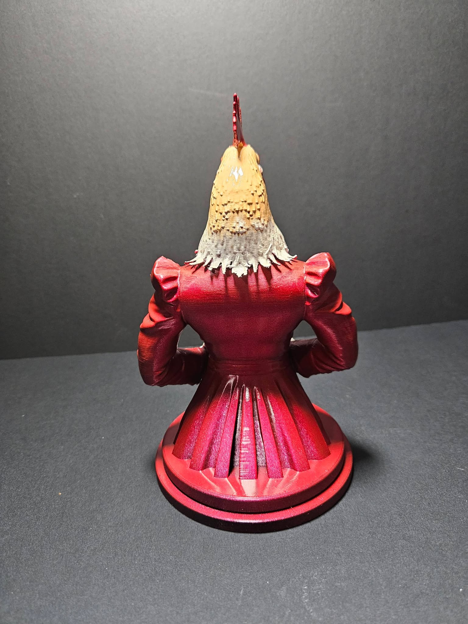 Rooster in Suit Sculpture – 22cm