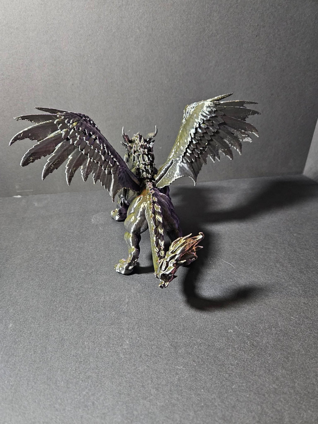Guardian Dragon Sculpture – 25cm Wingspan