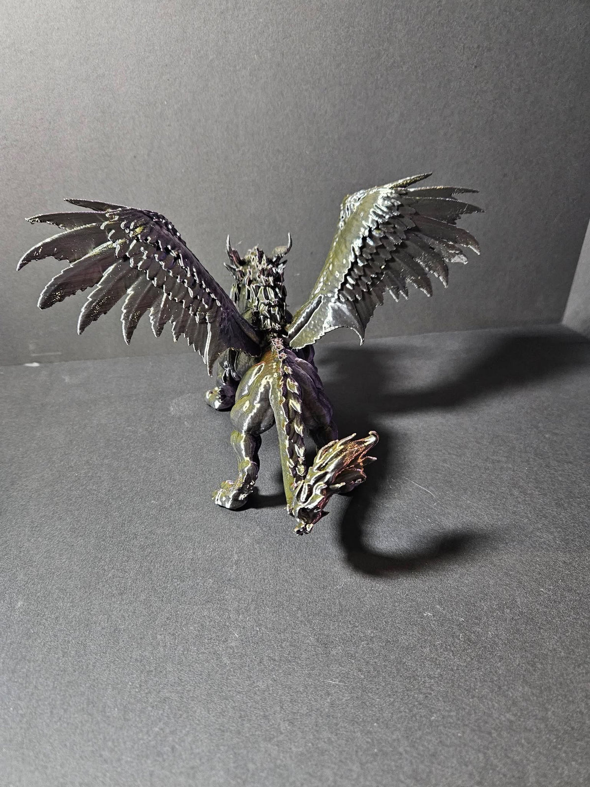 Guardian Dragon Sculpture – 25cm Wingspan