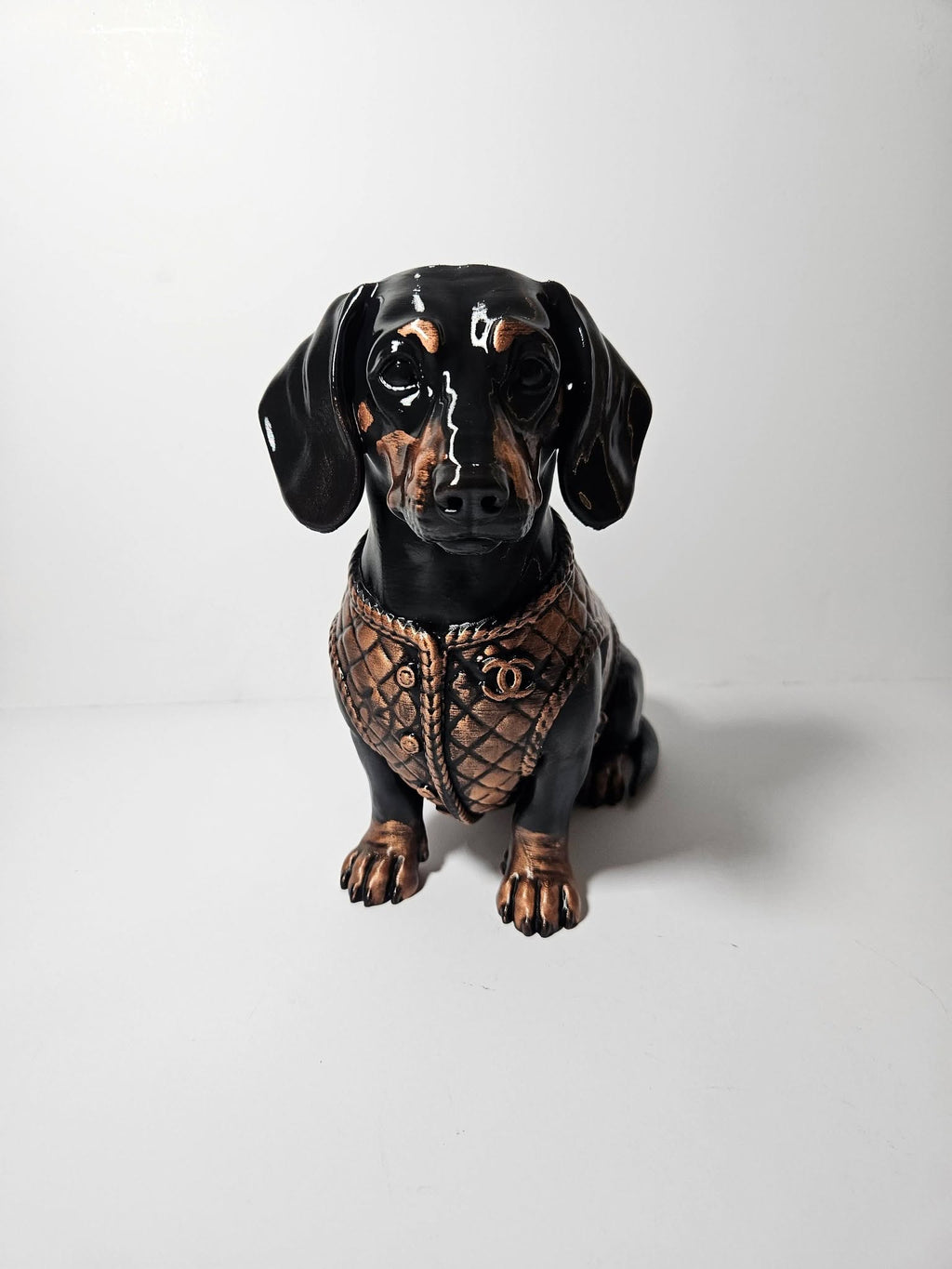 Designer Dachshund Sculpture – 26cm