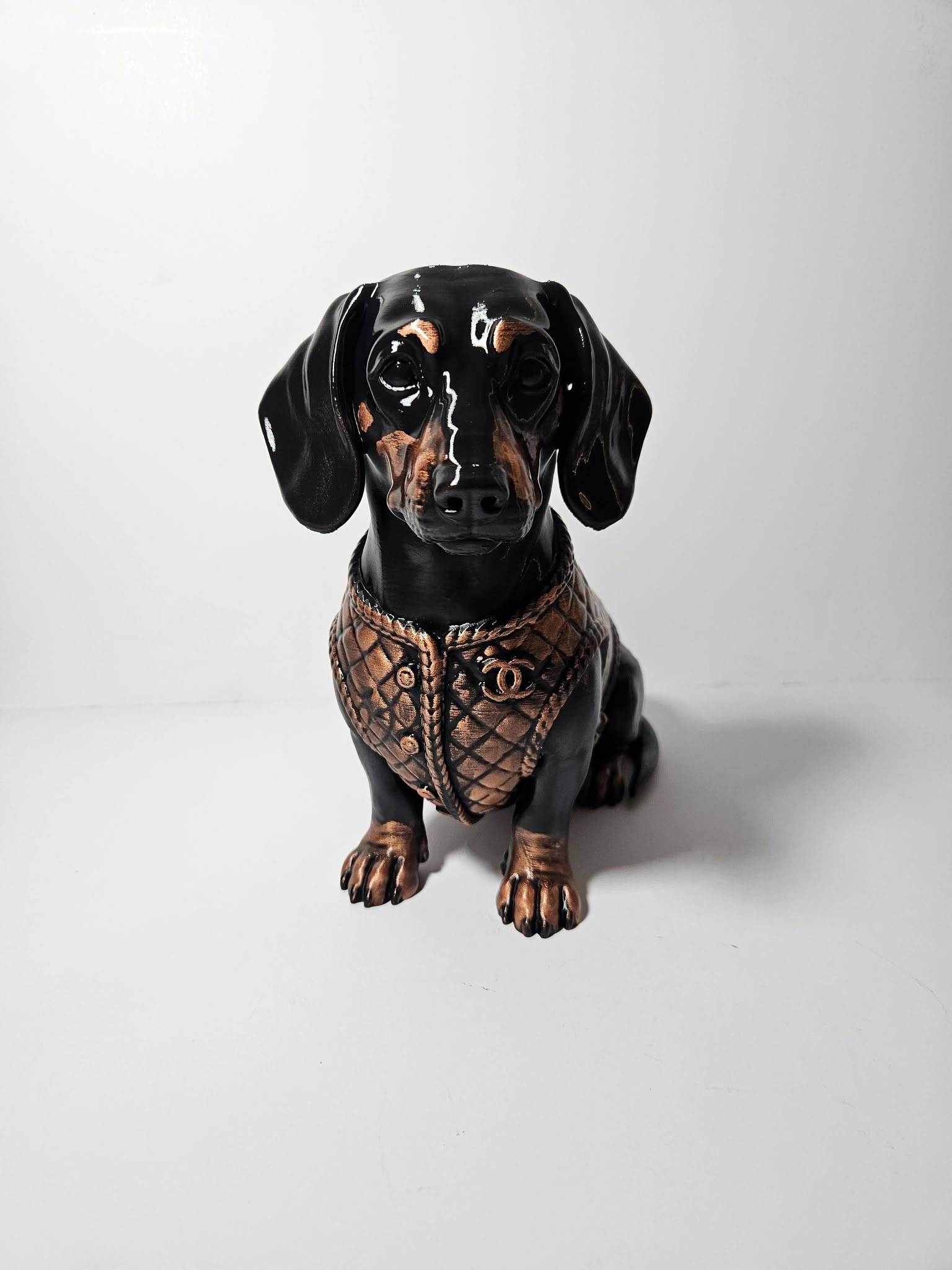 Designer Dachshund Sculpture – 26cm