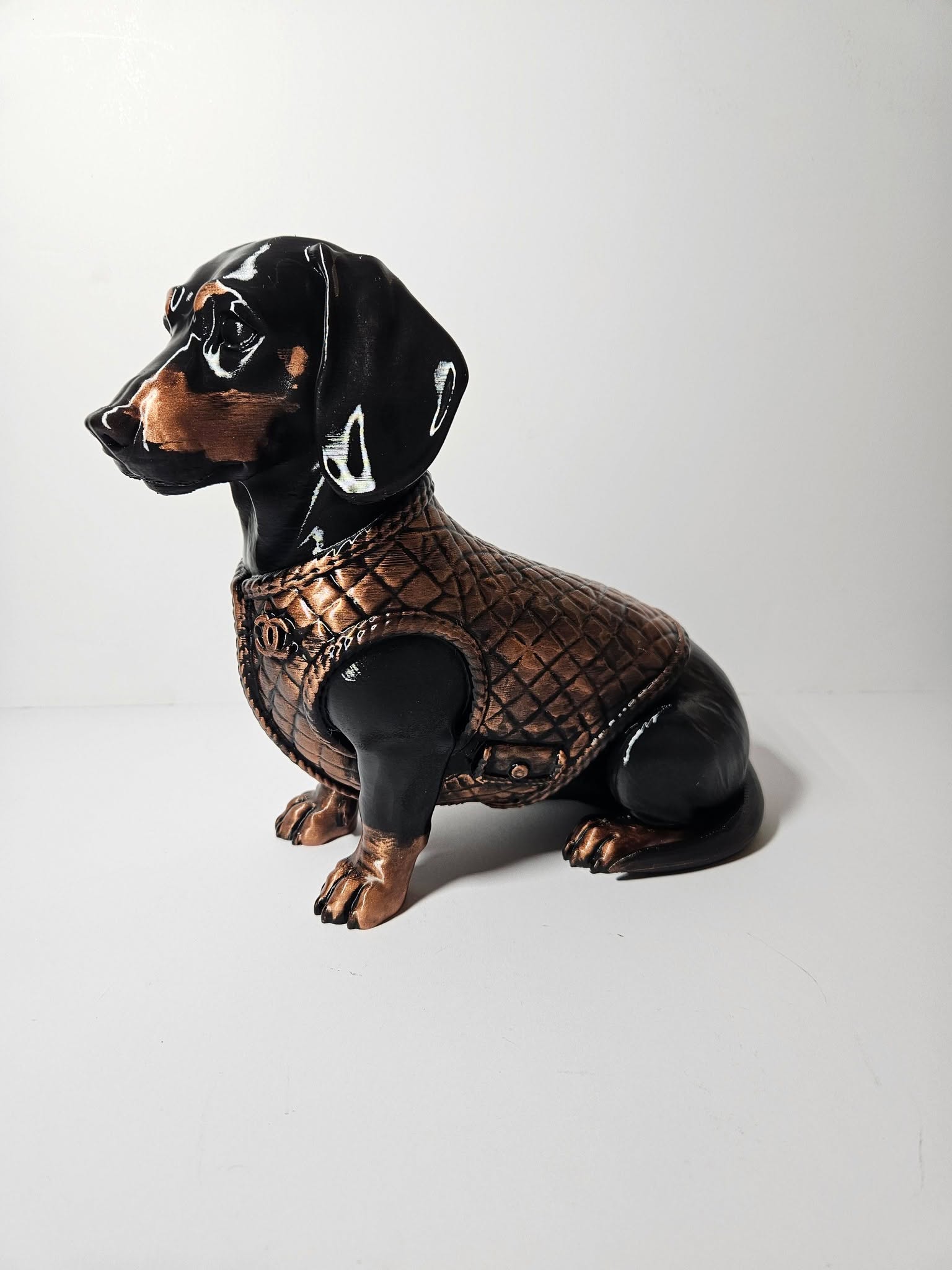 Designer Dachshund Sculpture – 26cm