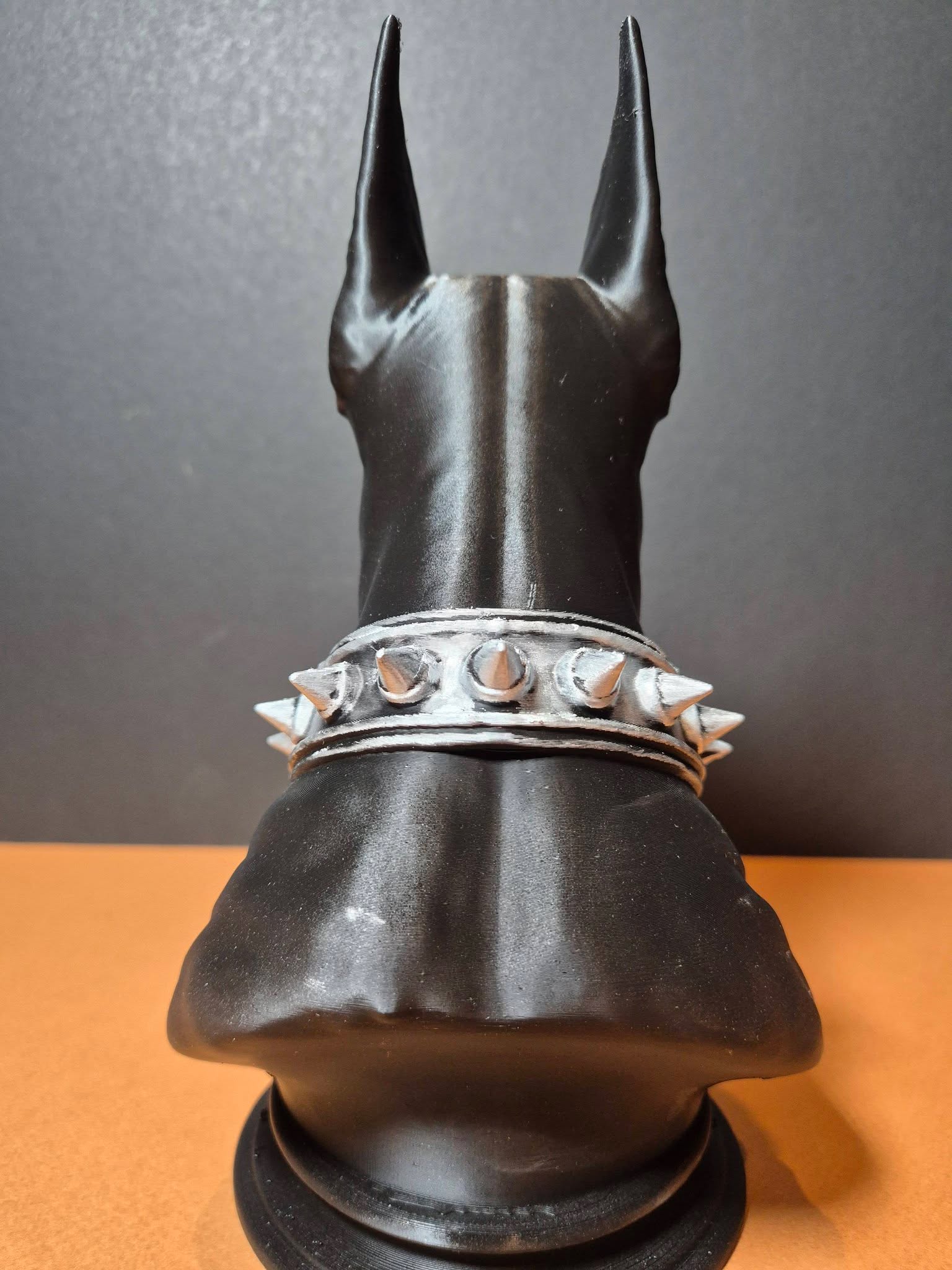 Designer Doberman Bust Sculpture – 20cm