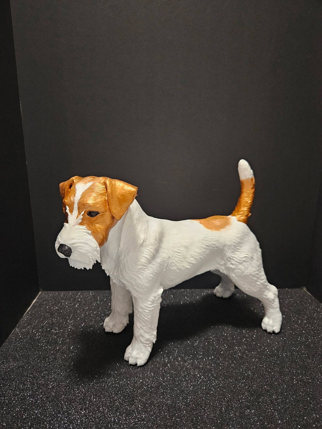 Custom Jack Russell Sculpture – 30cm