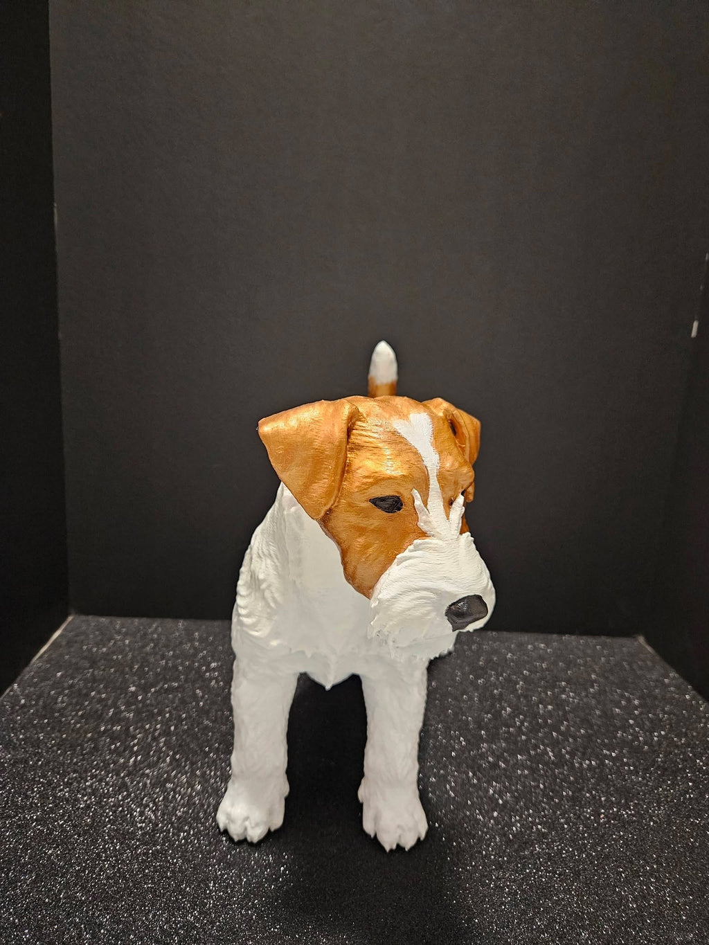 Custom Jack Russell Sculpture – 30cm