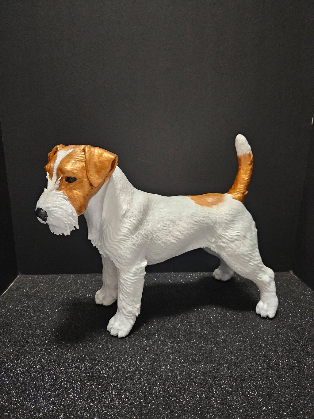 Custom Jack Russell Sculpture – 30cm