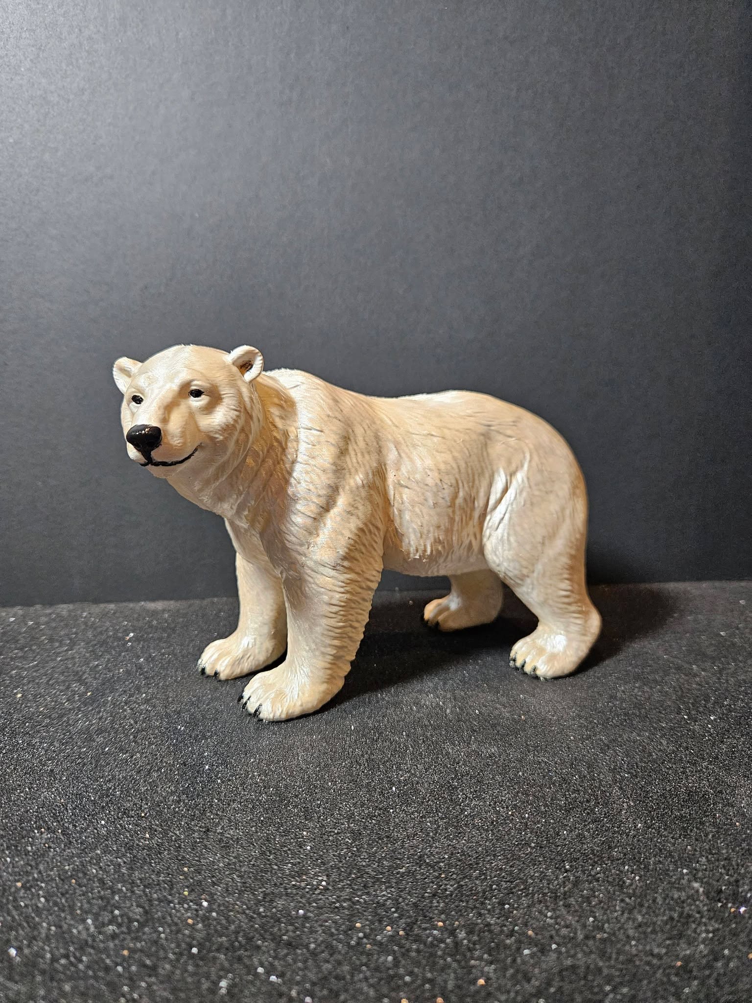 Pearl Polar Bear Sculpture – 20cm