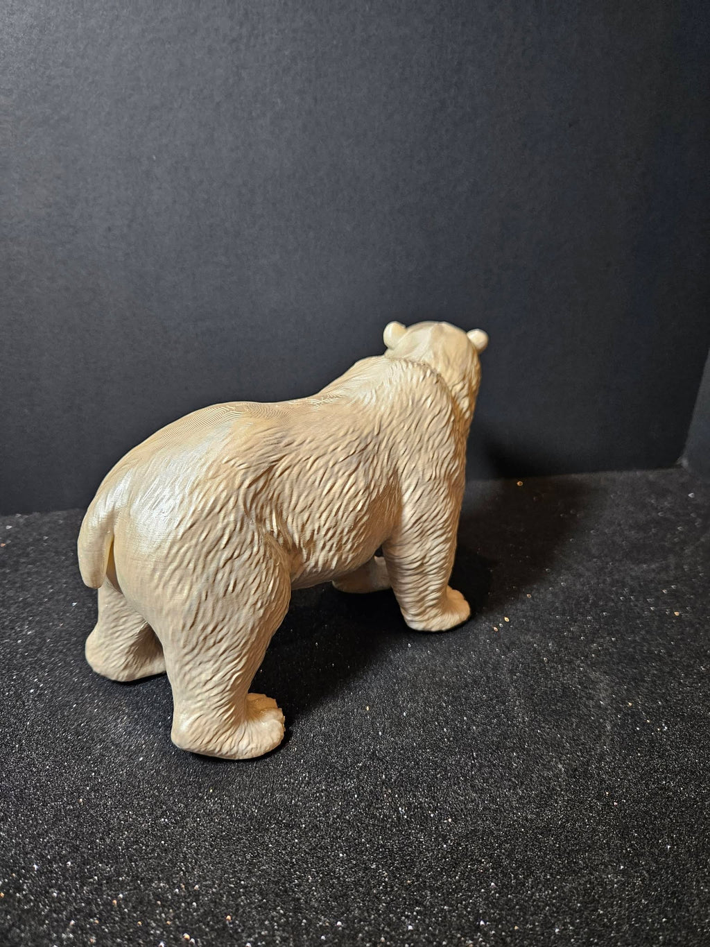Pearl Polar Bear Sculpture – 20cm