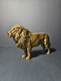 Antique Gold Lion – 20cm Sculpture