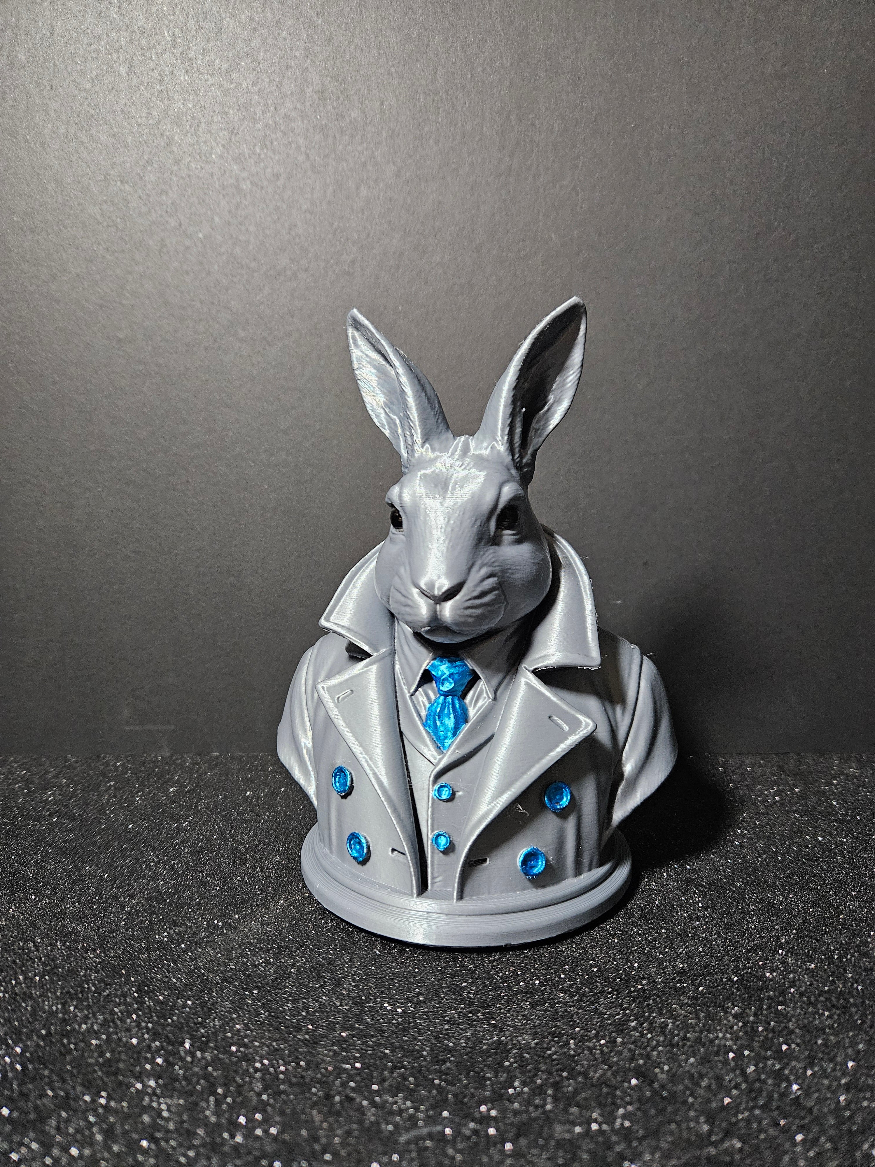 abbit in Suit Sculpture – 19cm
