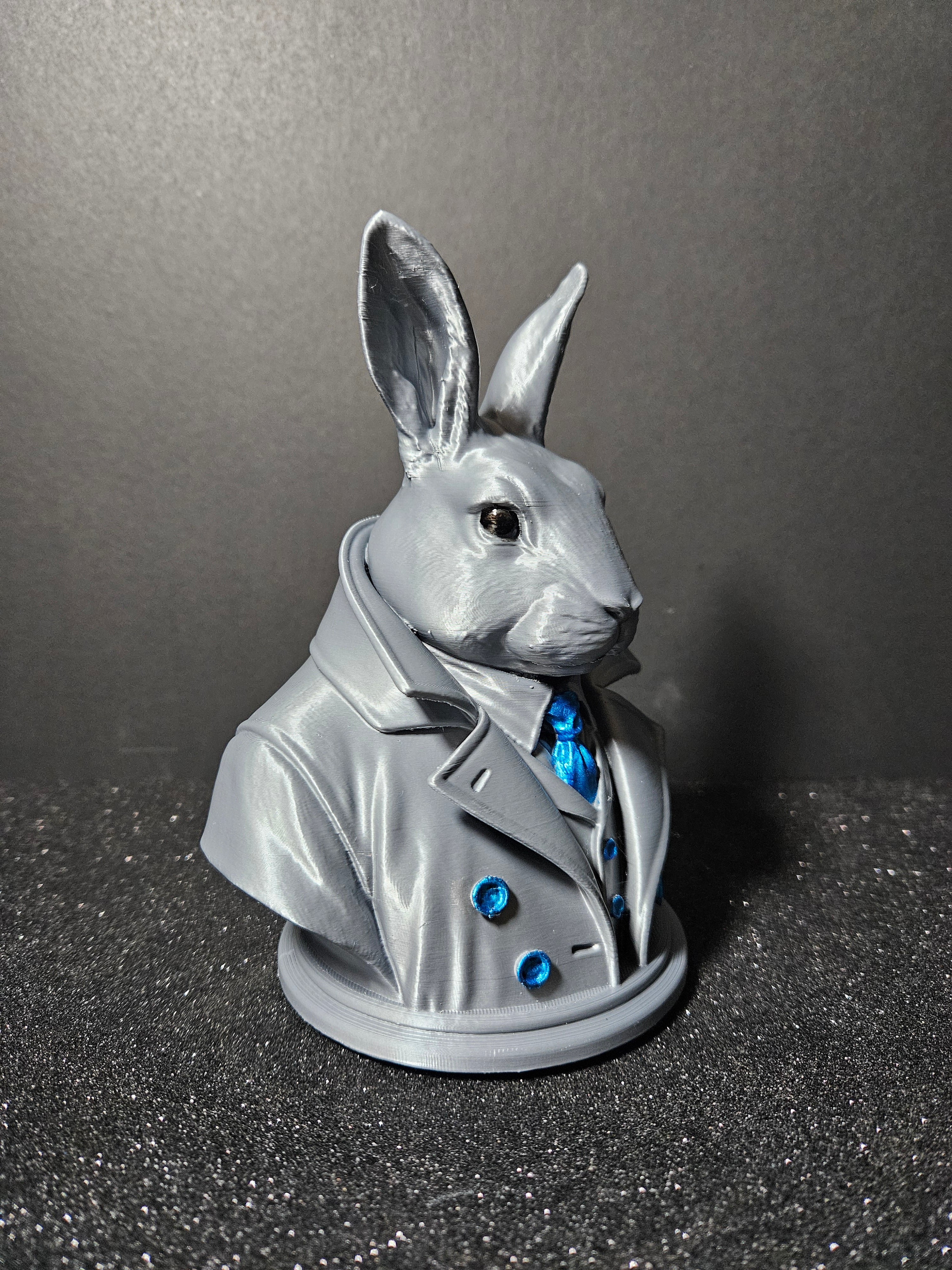 abbit in Suit Sculpture – 19cm