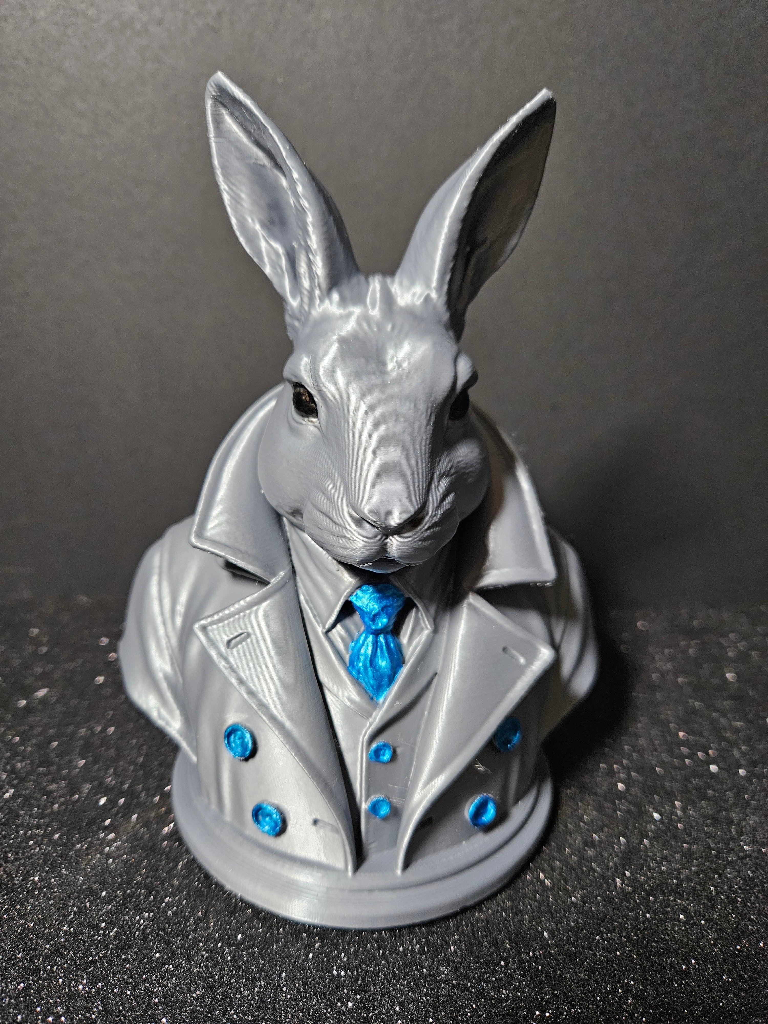 abbit in Suit Sculpture – 19cm