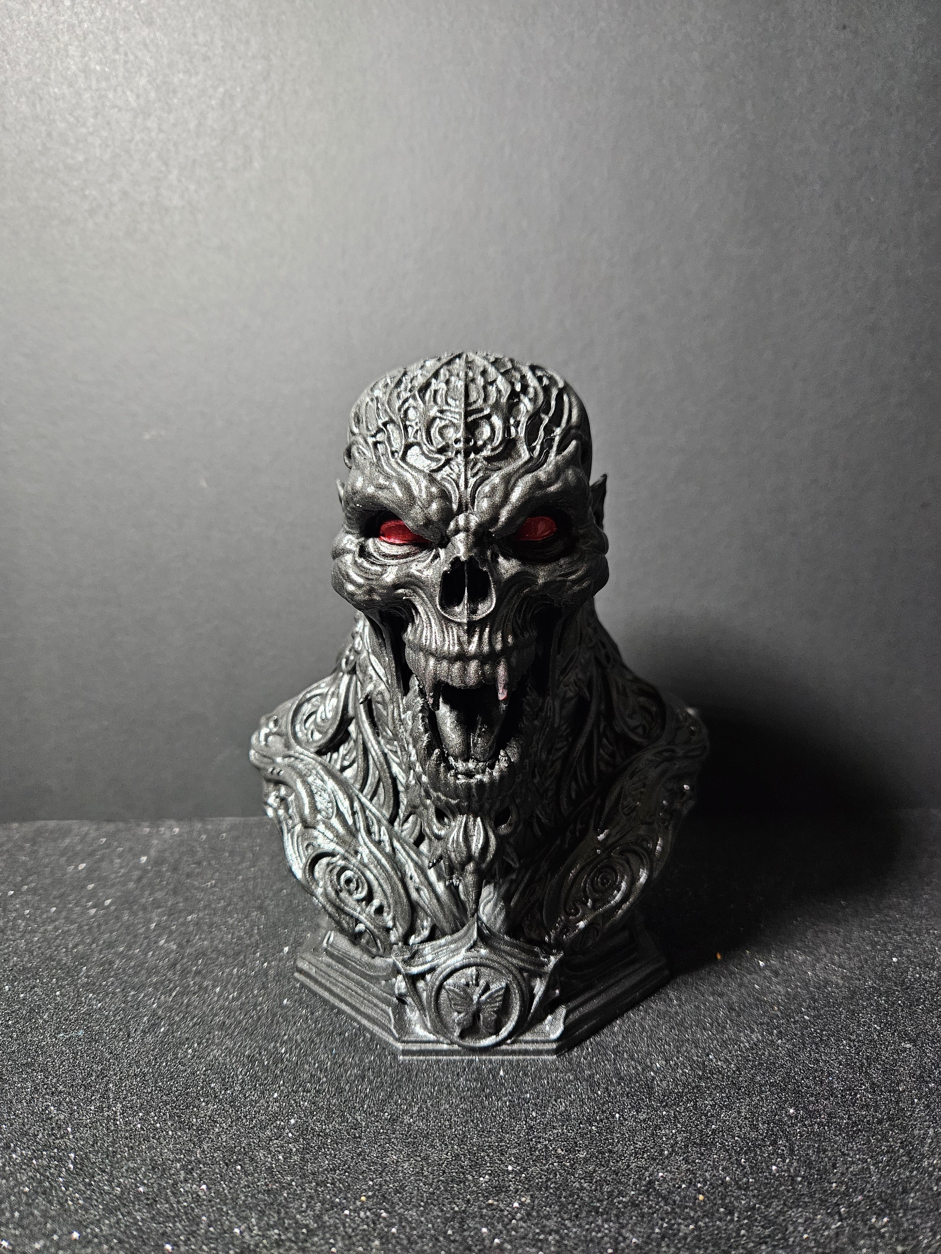 The Watcher Demonic Bust Sculpture – 20cm