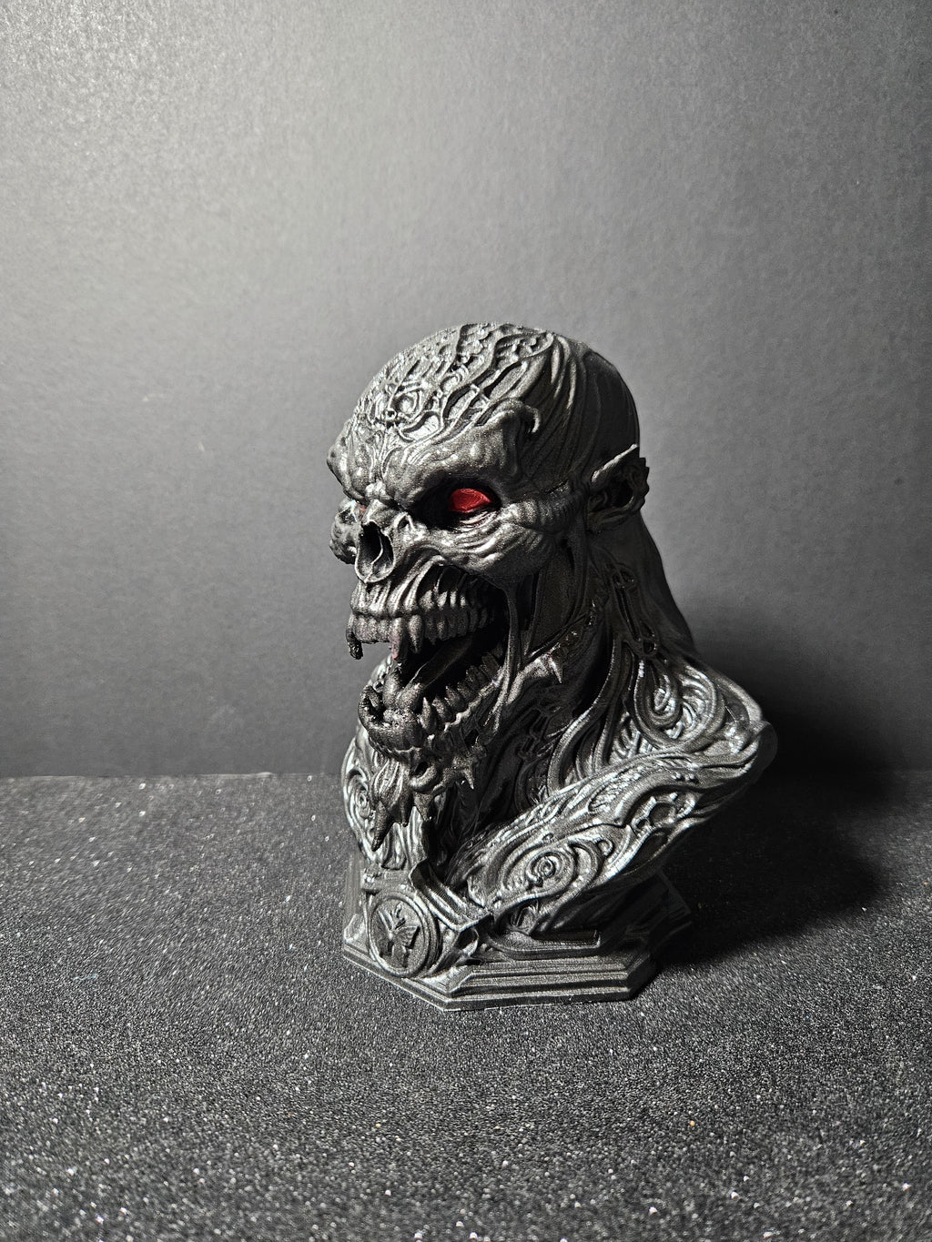 The Watcher Demonic Bust Sculpture – 20cm