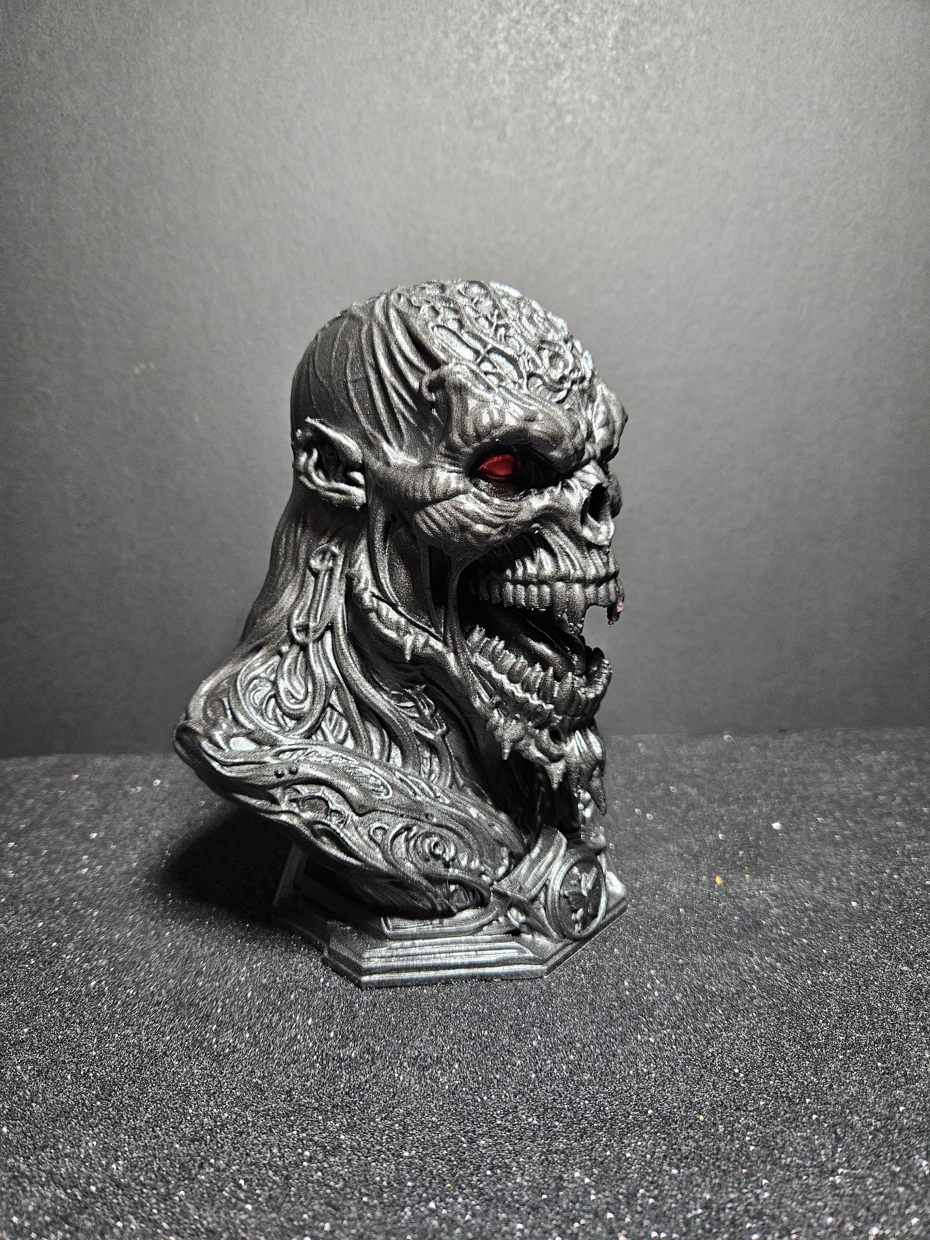 The Watcher Demonic Bust Sculpture – 20cm