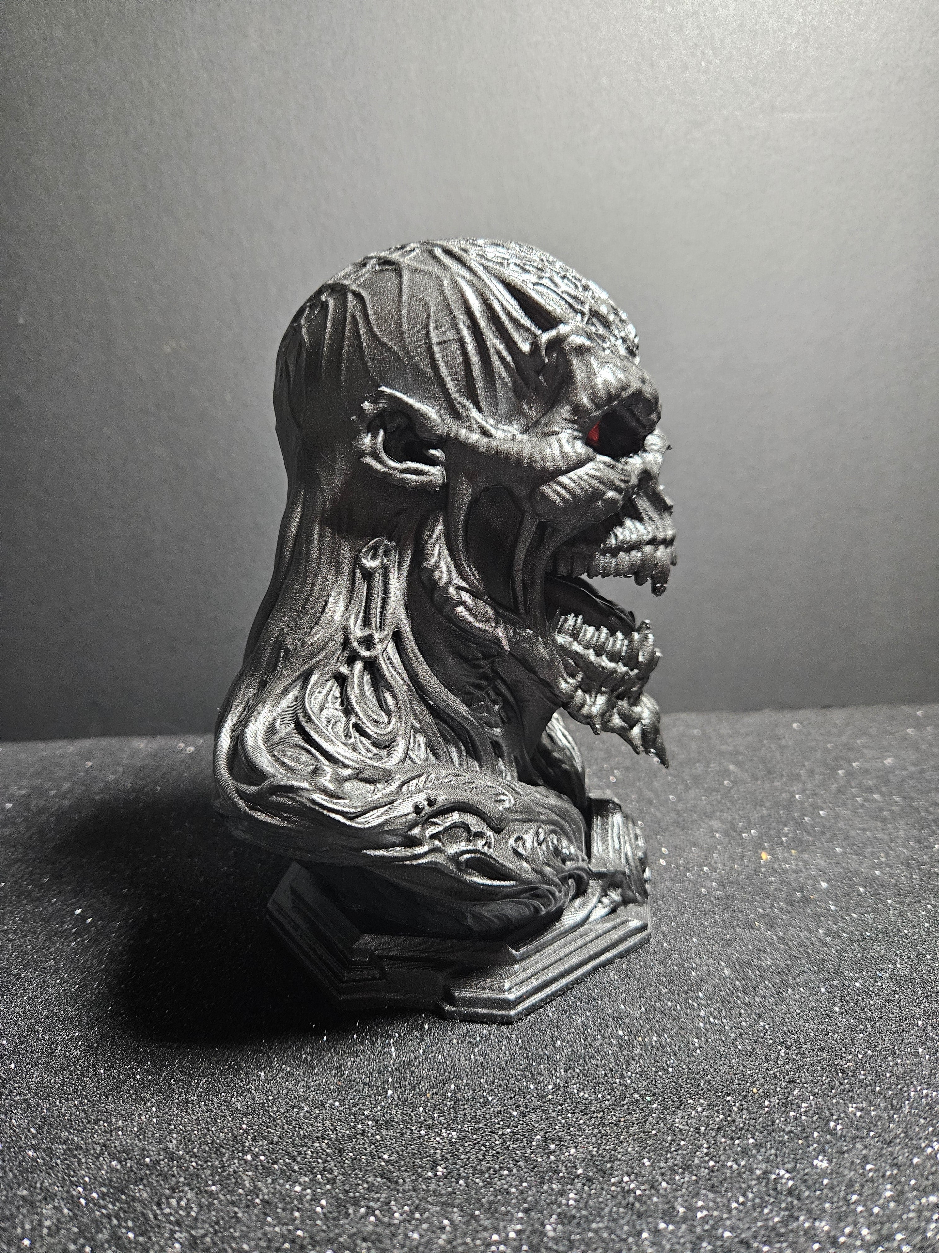 The Watcher Demonic Bust Sculpture – 20cm