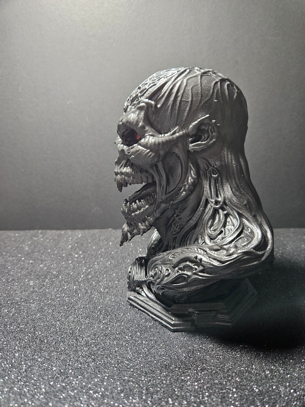 The Watcher Demonic Bust Sculpture – 20cm