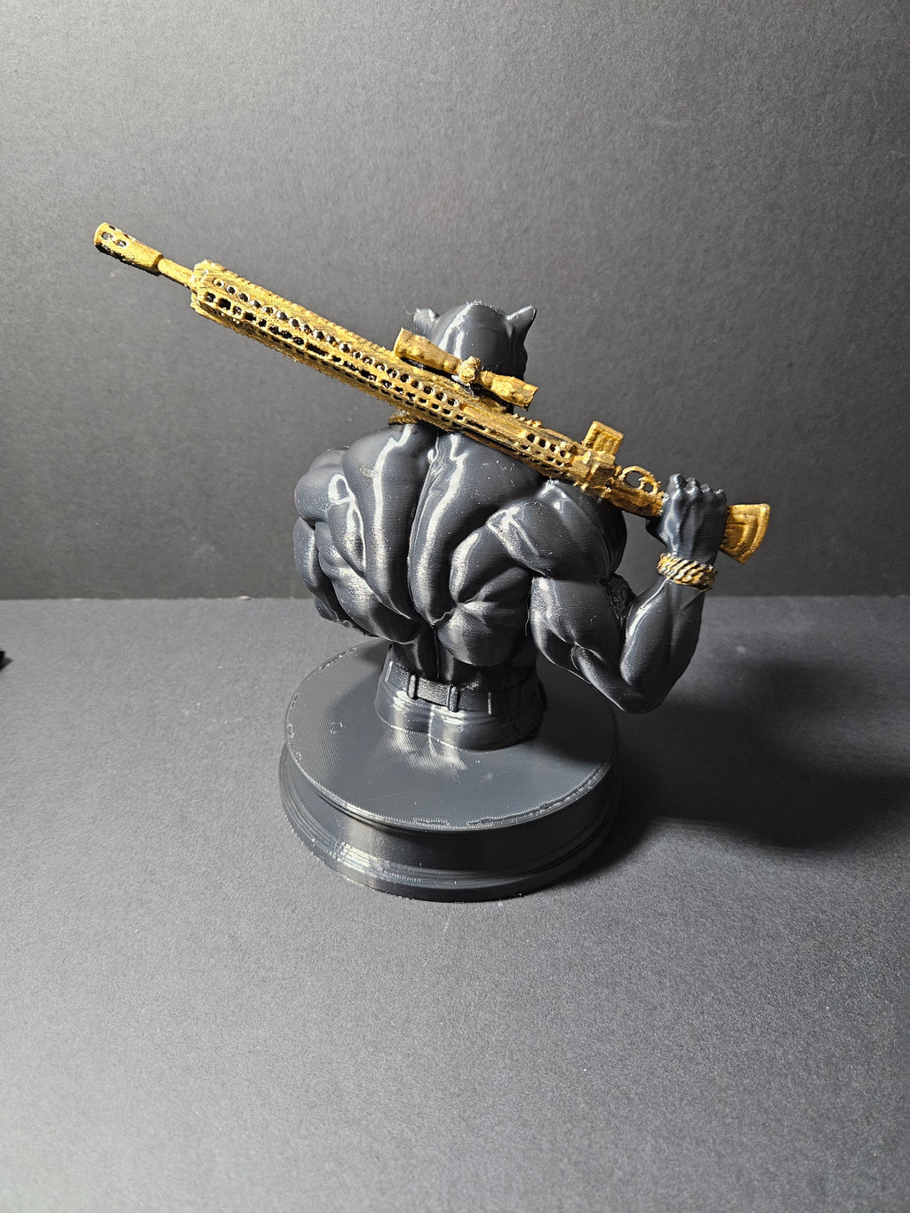 Black Ops Panther Sculpture – 22cm