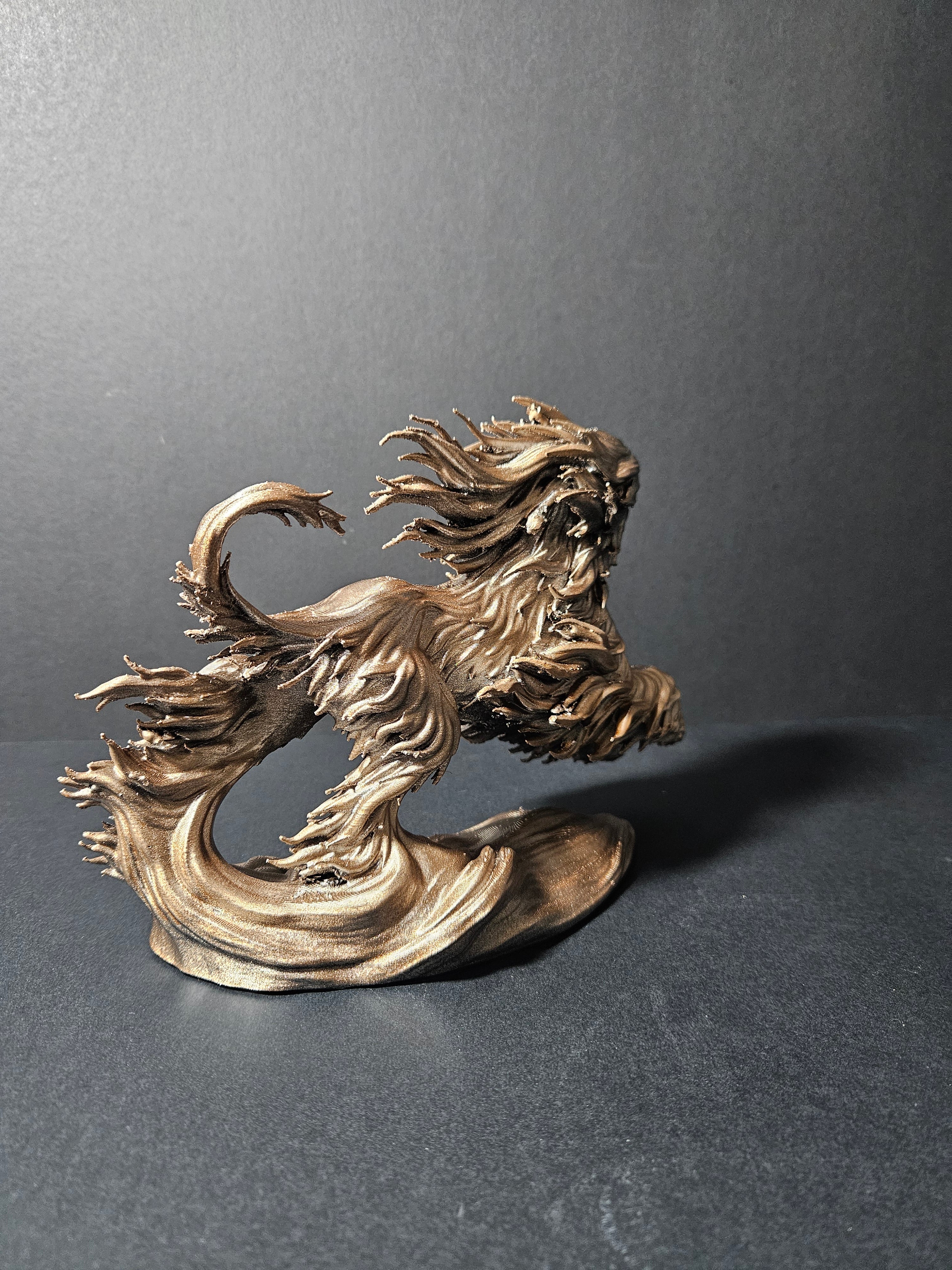 Afghan Hound Flow Sculpture – 22cm