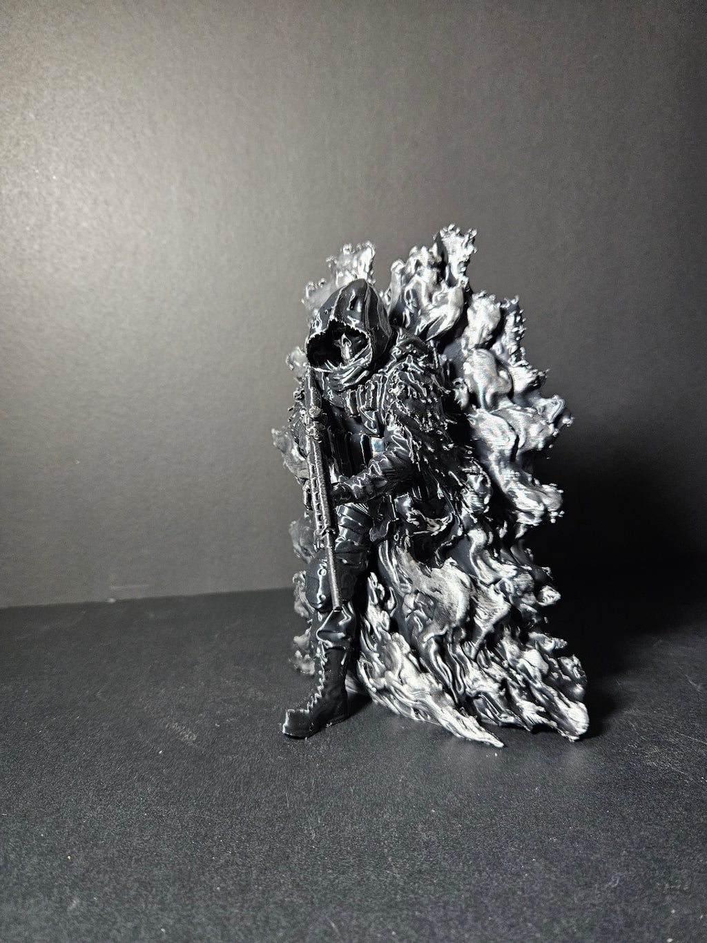 Special Ops Skull Hoodie Sculpture – 22cm