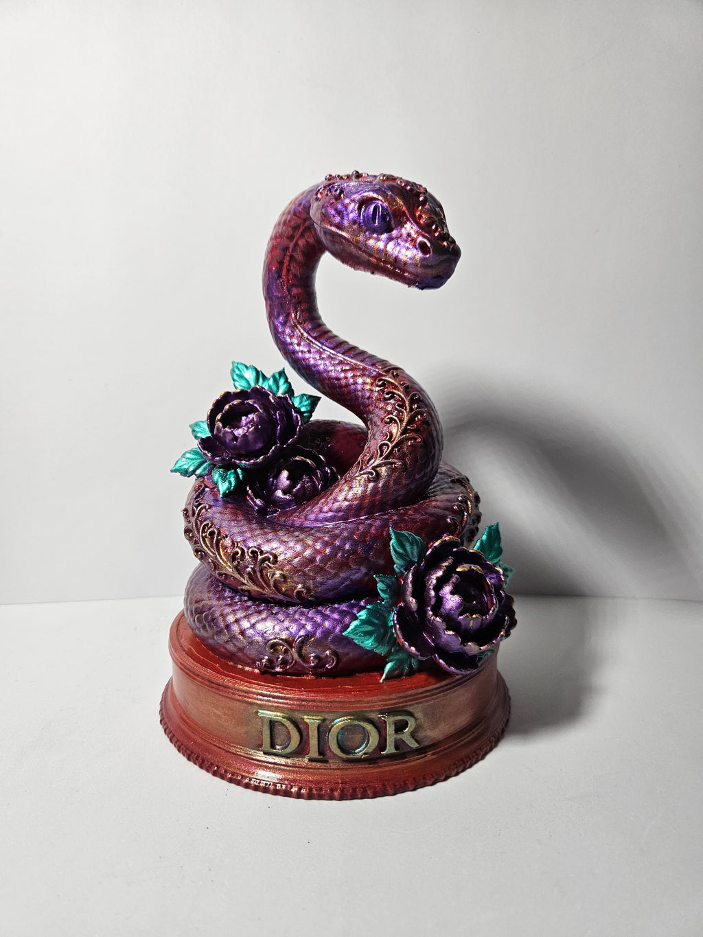Designer snake Sculpture 23cm