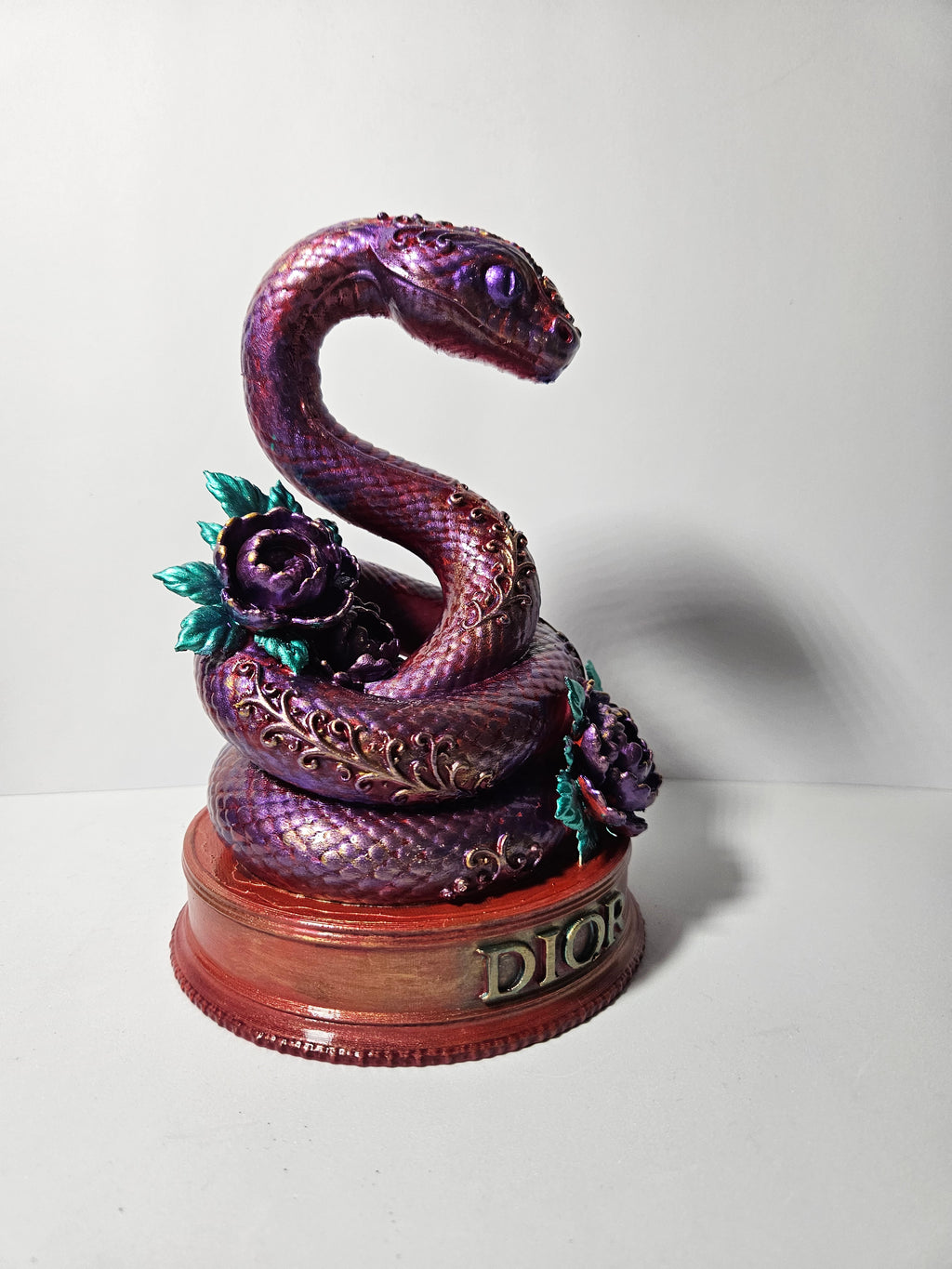 Designer snake Sculpture 23cm