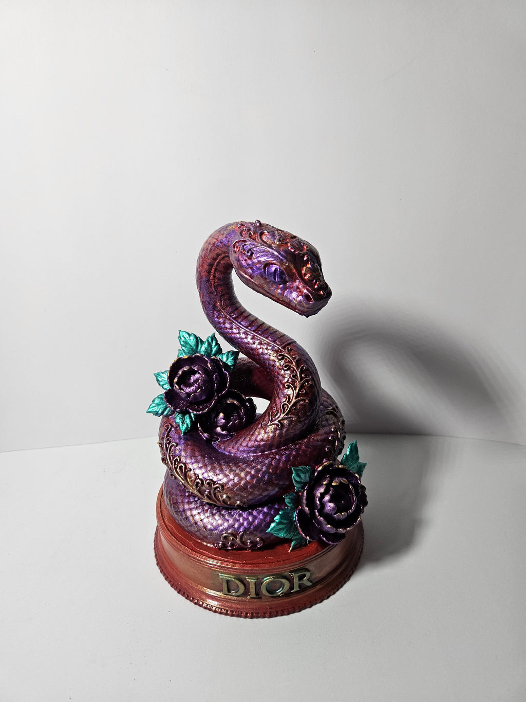 Designer snake Sculpture 23cm