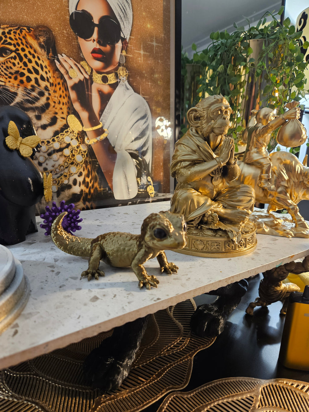 Leopard Gecko Sculpture – 8cm