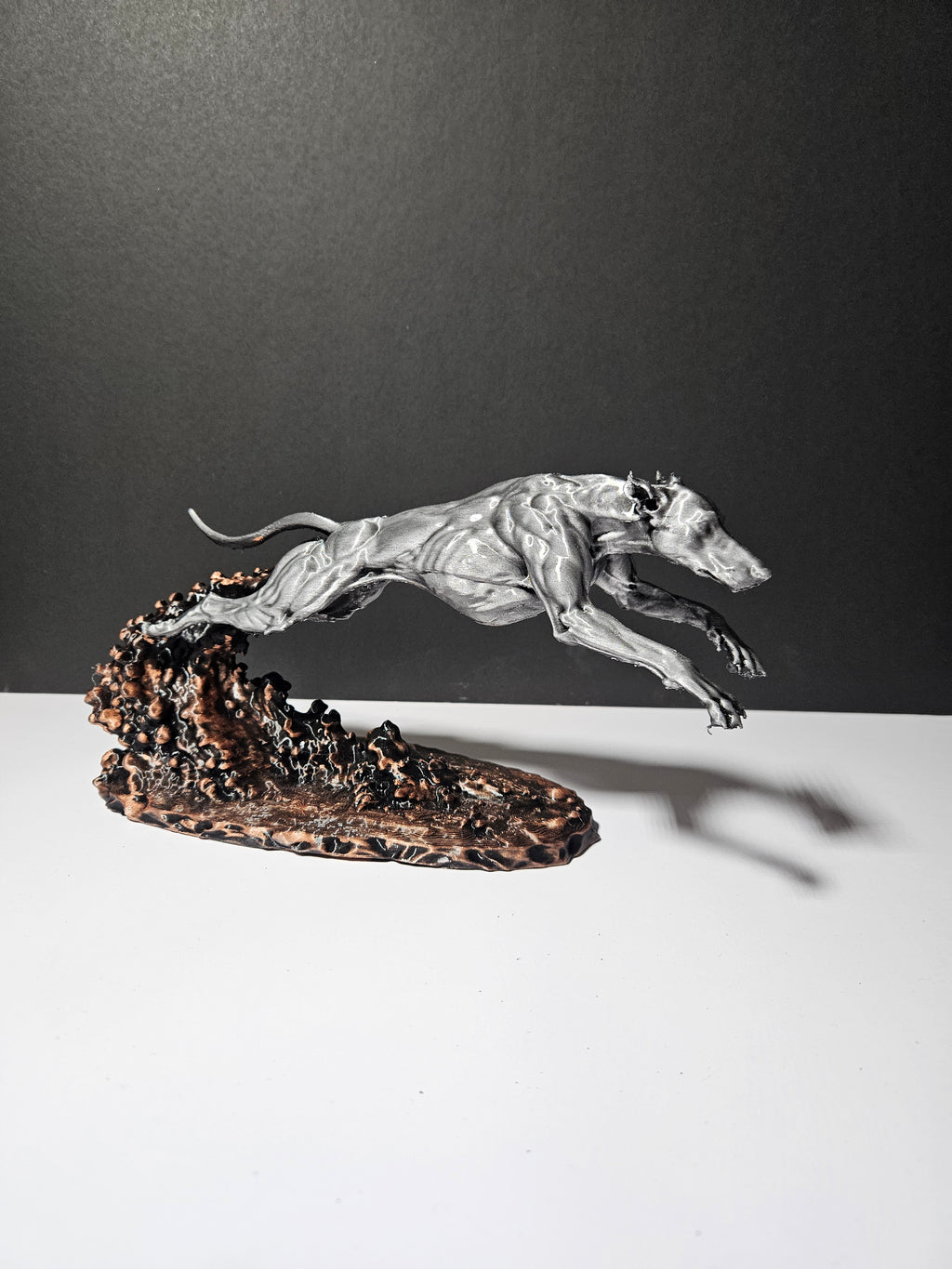 Velocity Greyhound Sculpture – Flow Collection – 28cm