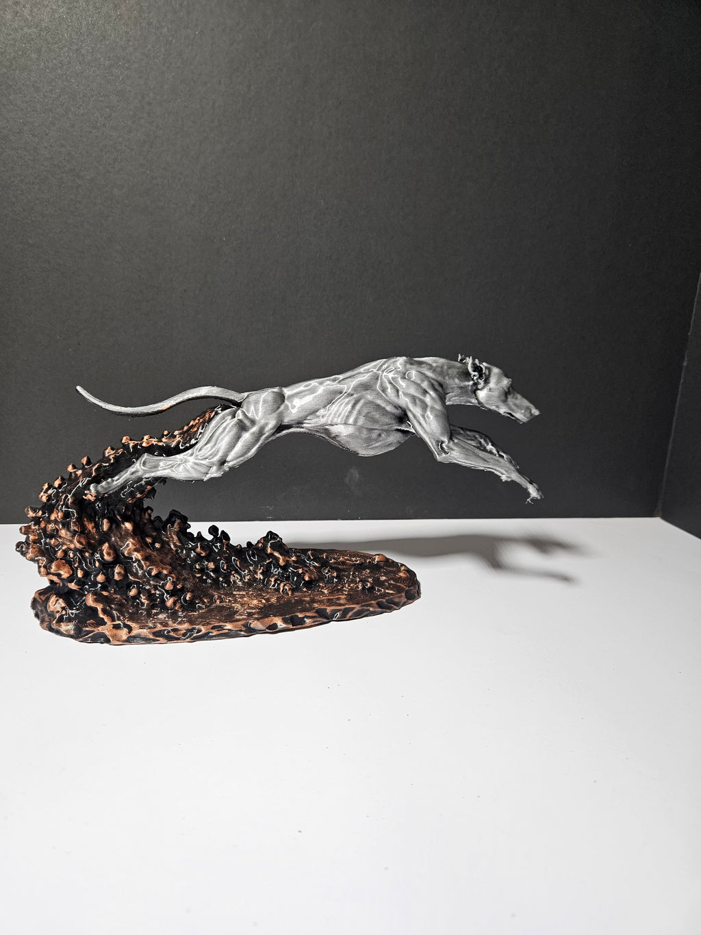 Velocity Greyhound Sculpture – Flow Collection – 28cm