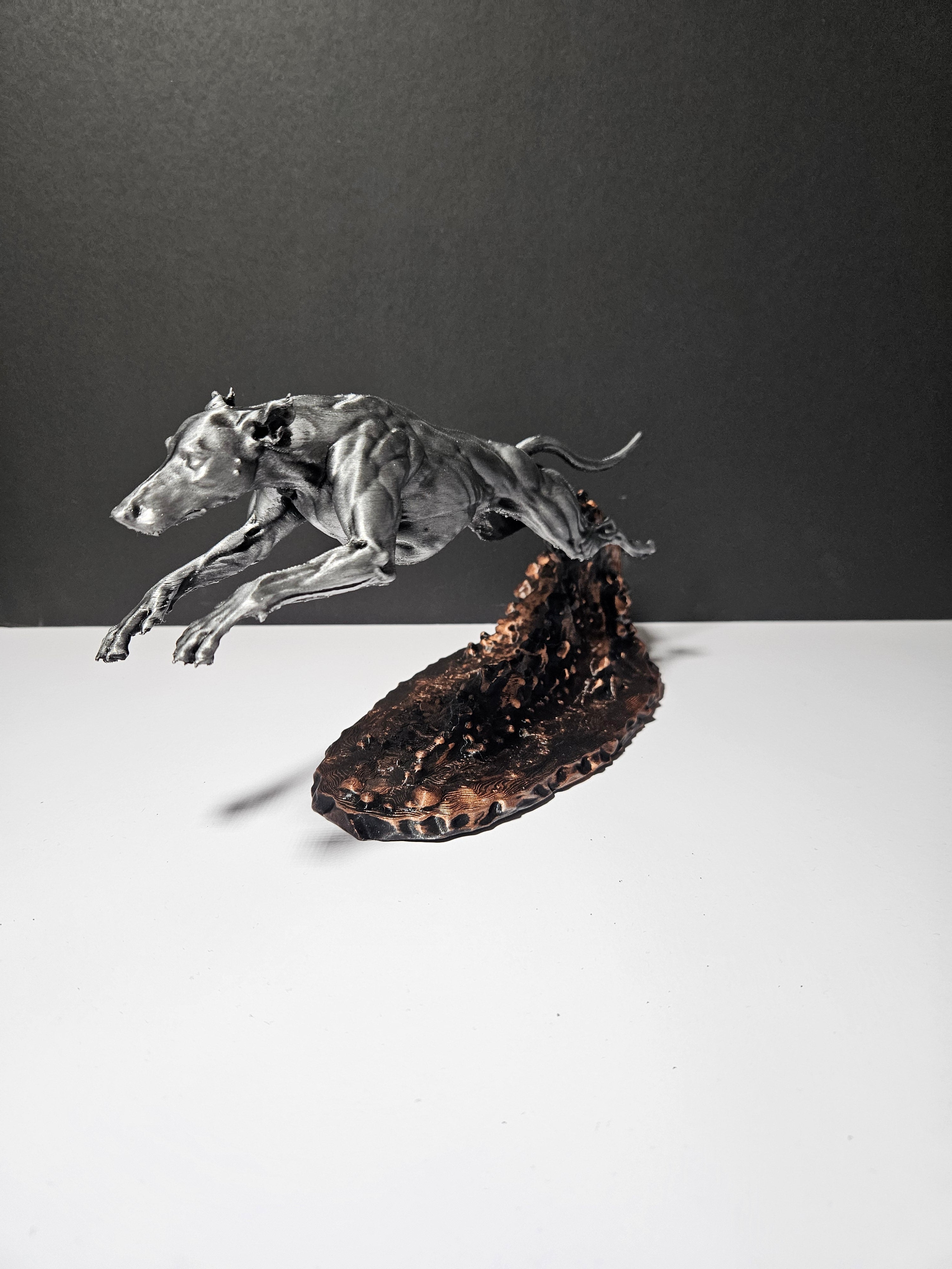 Velocity Greyhound Sculpture – Flow Collection – 28cm