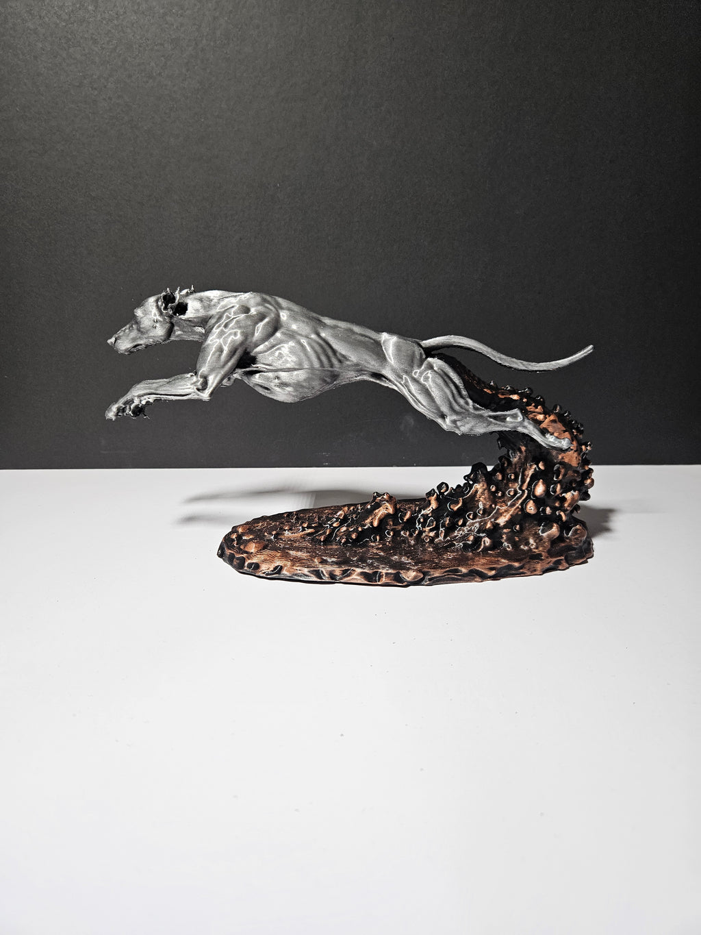 Velocity Greyhound Sculpture – Flow Collection – 28cm