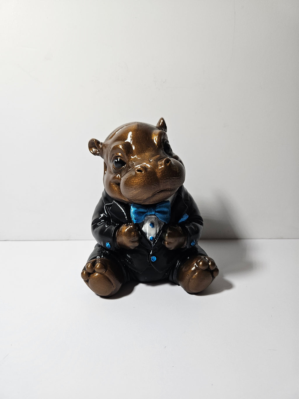 Buster the Baby Hippo Sculpture – 16cm