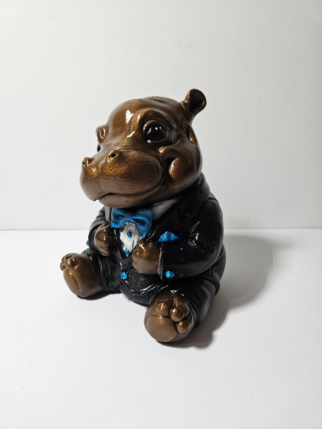 Buster the Baby Hippo Sculpture – 16cm
