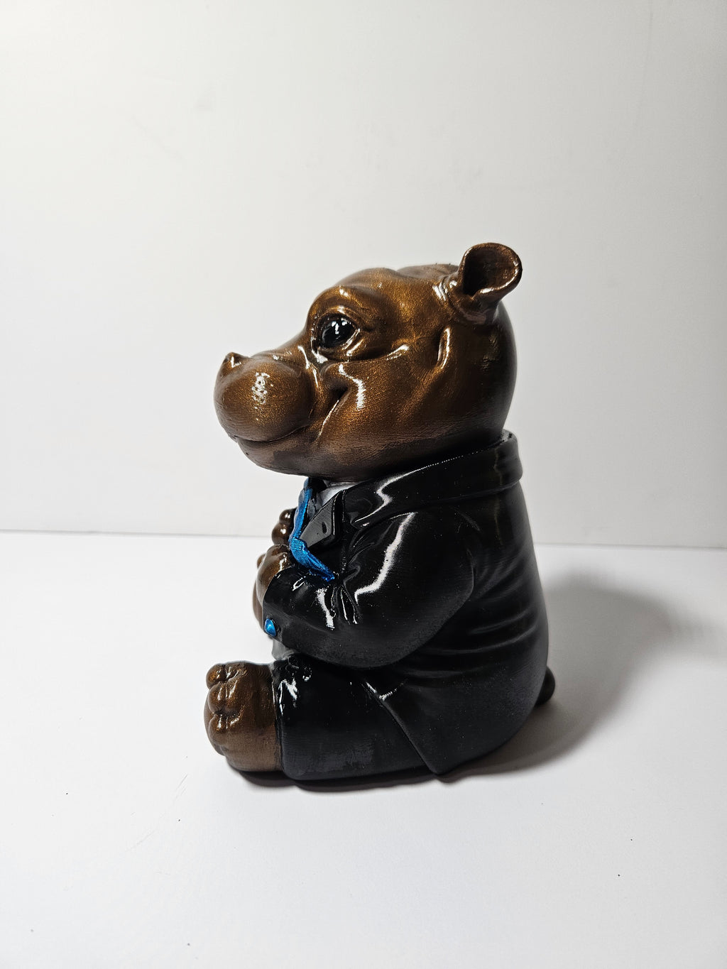 Buster the Baby Hippo Sculpture – 16cm