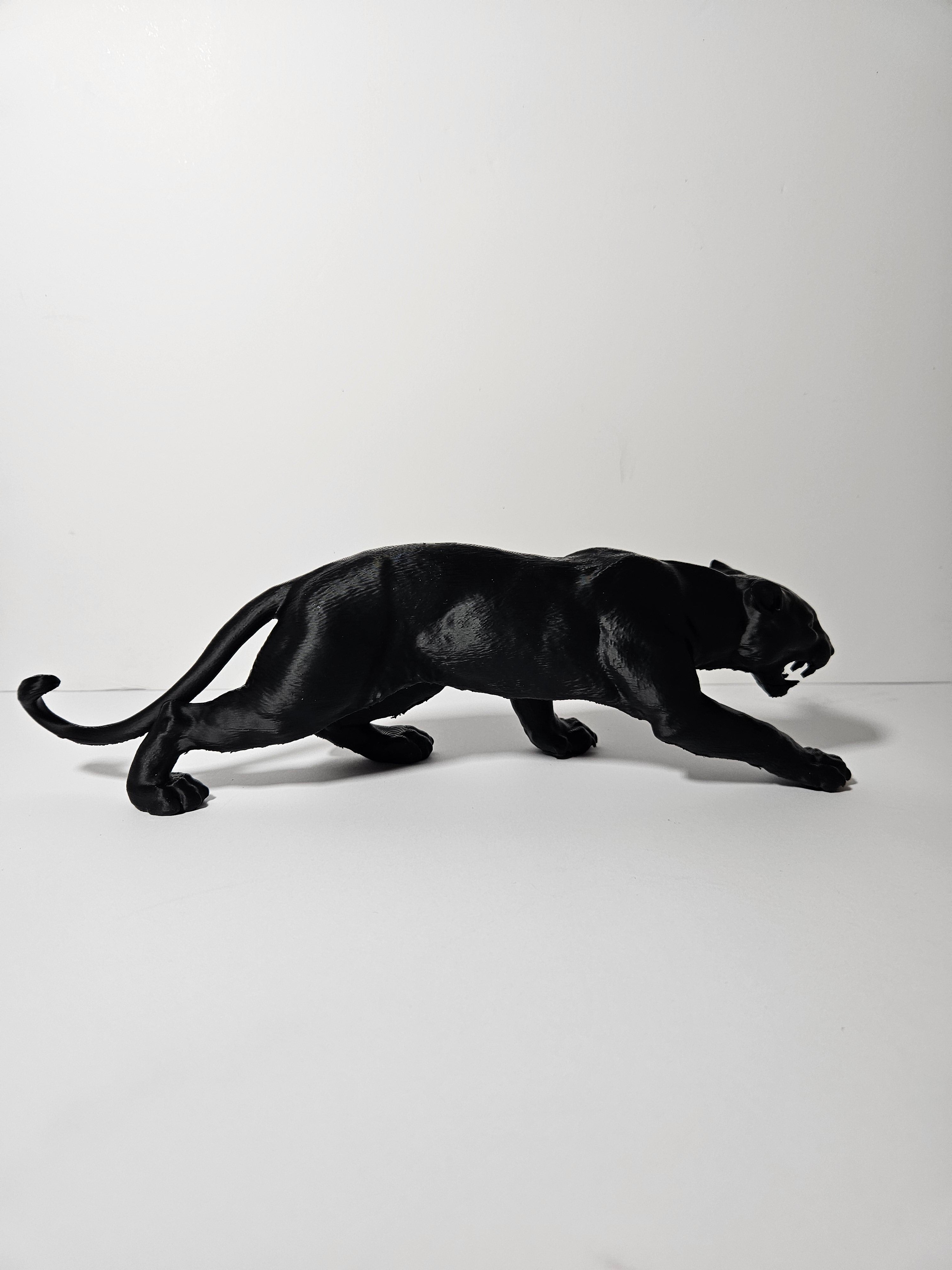 Panther on the Hunt 30cm length