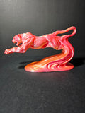 Panther Flow – Pink & Gold Silk