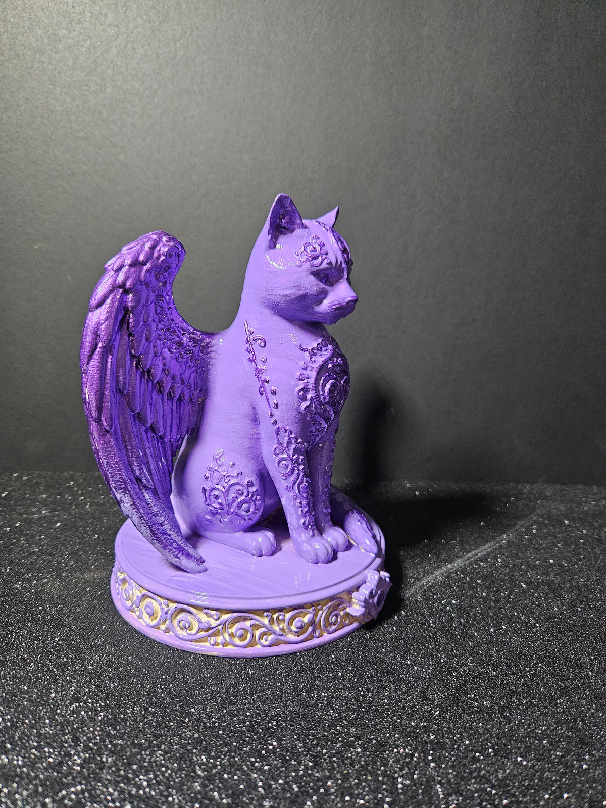 Seraphina – Angel Cat | 19cm Sculpture