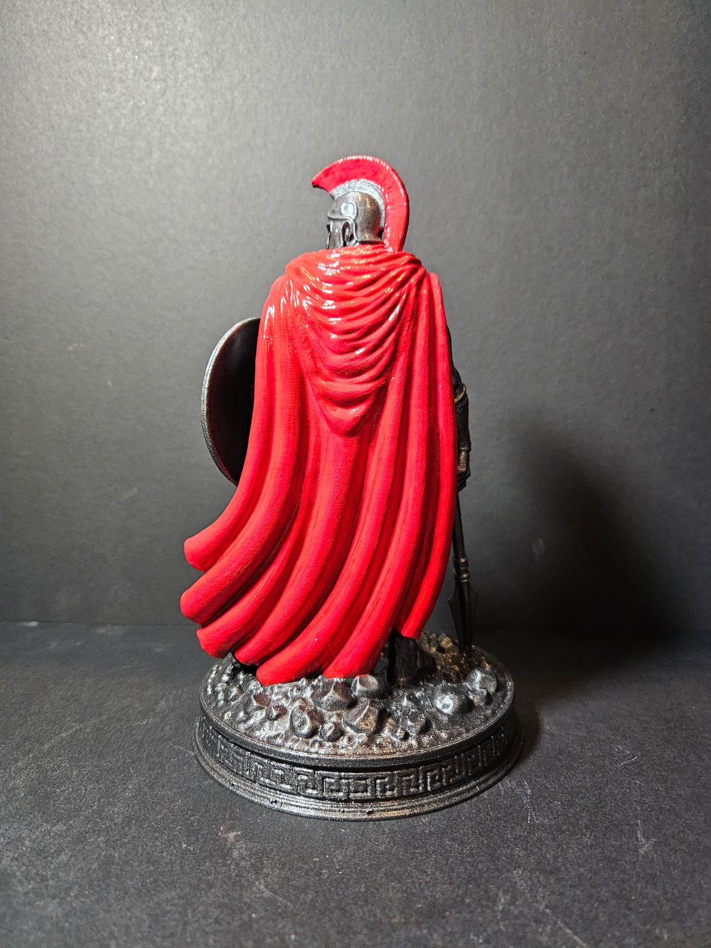 **The Spartan Sentinel – 20cm Spartan Warrior Sculpture | $50**