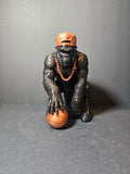 **Courtside King – 22cm Basketball Gorilla Sculpture | $55**