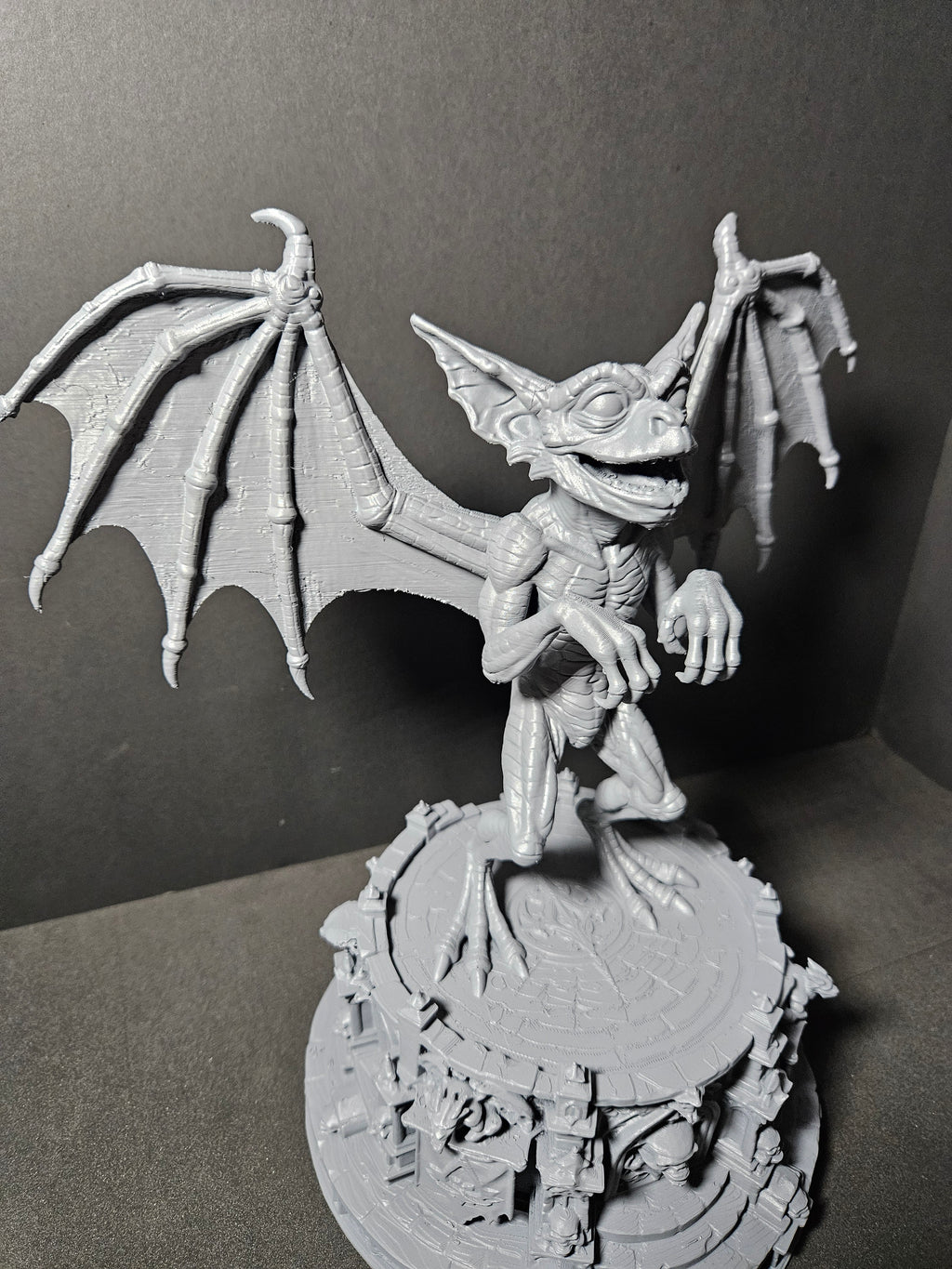 Gargoyle Gremlin 🦇 | Gothic Sculpture – 30cm