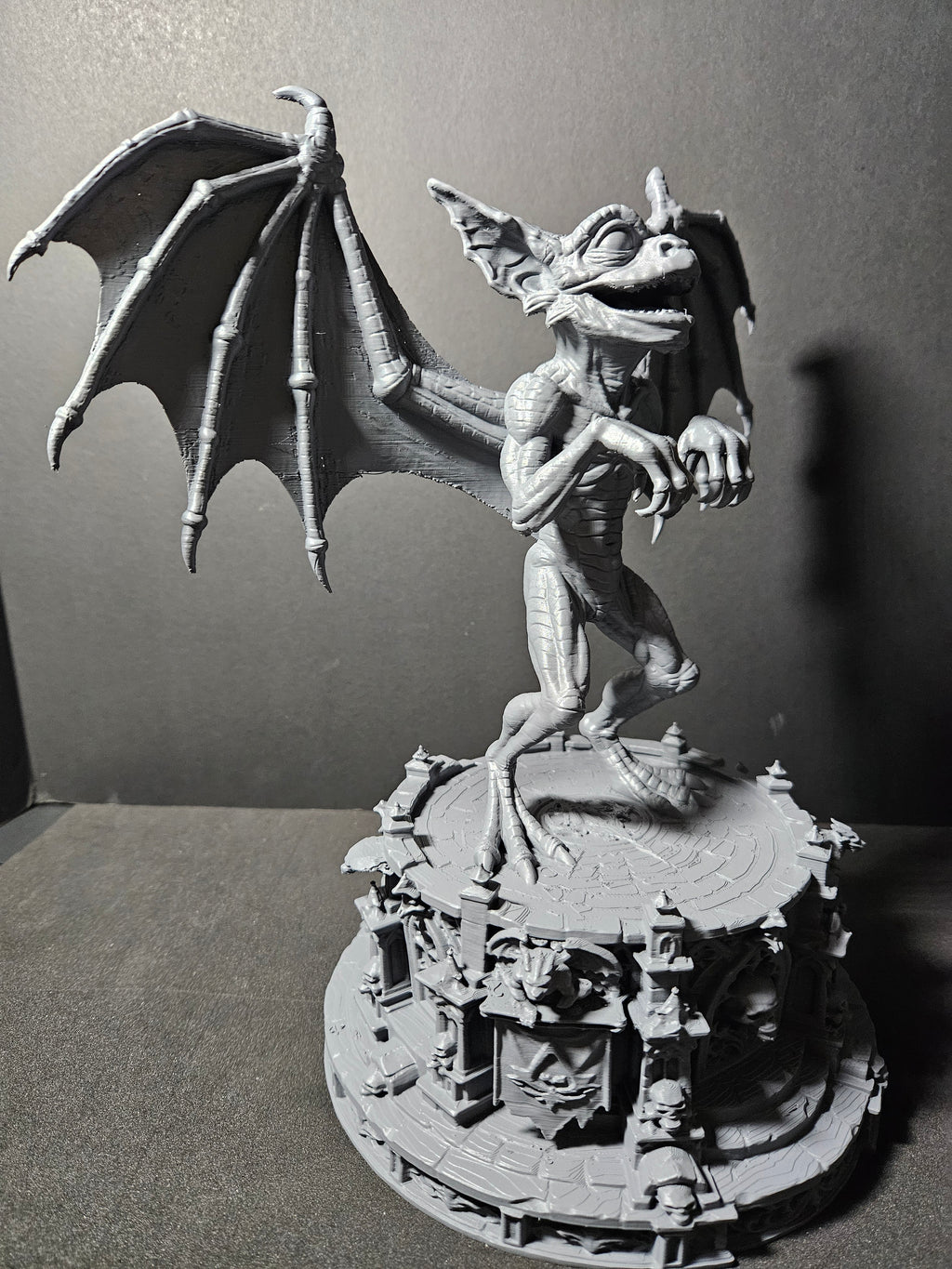 Gargoyle Gremlin 🦇 | Gothic Sculpture – 30cm