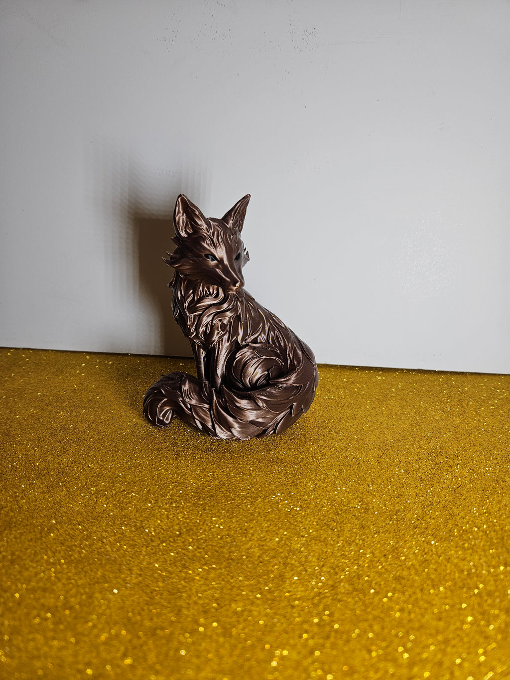 Serendipity Fox 🦊✨ | Fox Sculpture – 12cm